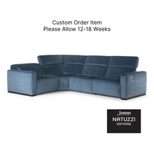 BALTIMORA Power Dual Recliner 4pc Sectional by Natuzzi