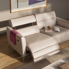 Natuzzi Editions Greg Power Reclining Sofa - angle view