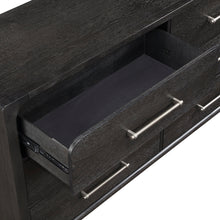 Onyx Black 6-Drawer Dresser
