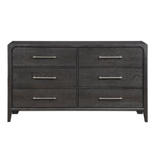Onyx Black Dresser with Mirror