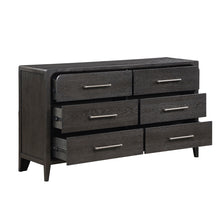 Onyx Black 6-Drawer Dresser