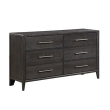 Onyx Black 6-Drawer Dresser