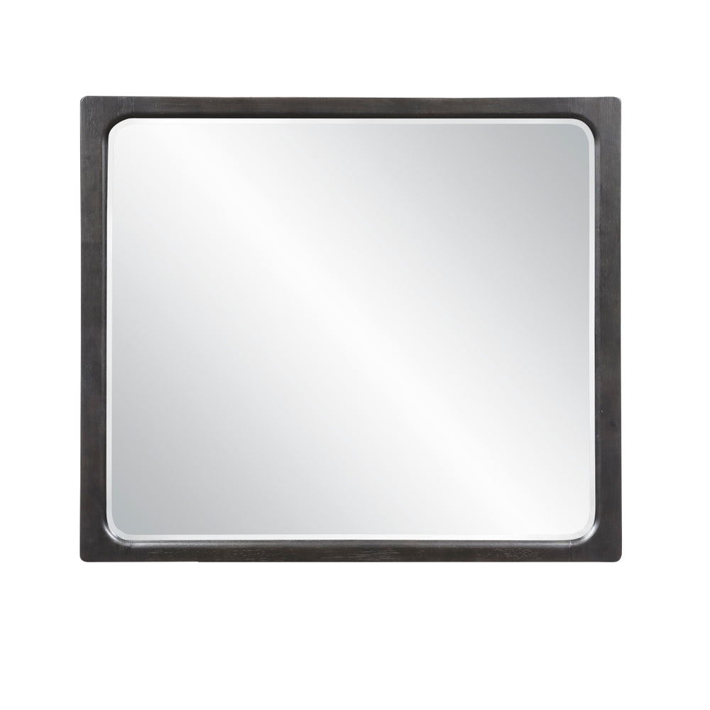 Onyx Black Dresser Mirror