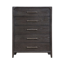 Onyx Black 5-Drawer Chest