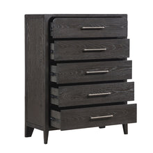 Onyx Black 5-Drawer Chest