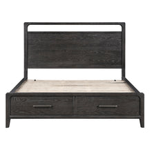 Onyx Black Storage Bed