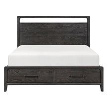 Onyx Black Storage Bed
