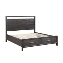 Onyx Black Storage Bed