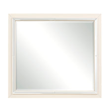 Opal Gray Glam Dresser Mirror