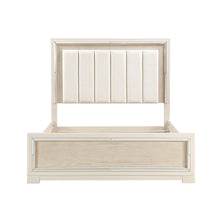 Opal Gray Glam Bed