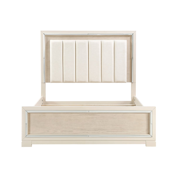 Opal Gray Glam Bed alternate view