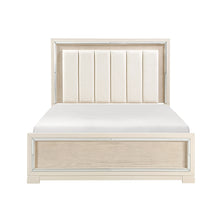 Opal Gray Glam Bed