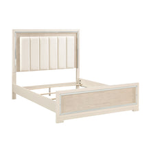 Opal Gray Glam Bed