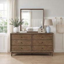 Vesper Brown Dresser with Mirror