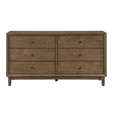 Vesper Brown Dresser with Mirror