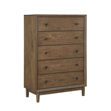 Vesper Brown 5-Drawer Chest