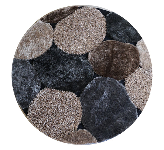 J.D.G. Design 25 Round Shag Area Rug