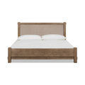 Rosewood Queen Bed - Bn/Hrvst Wd