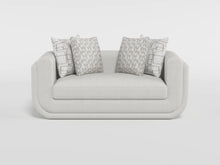Cozy Collection Love Seat w/4 Designer Accent Pillows