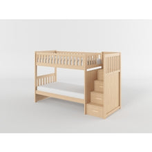Bartly Twin/Twin Step Bunk Bed with Twin Trundle