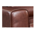 Charles Power Reclining Sofa— Brown