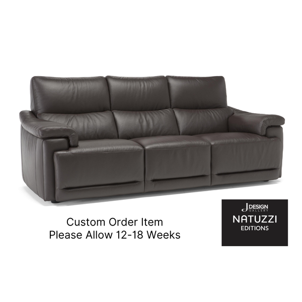 Brama Dual Power Reclining Sofa By Natuzzi alternate view