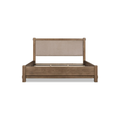 Rosewood Queen Bed - Bn/Hrvst Wd