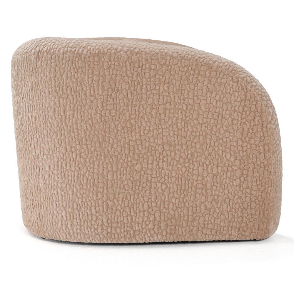 Calico Weave Fabric 4-Seat Sofa 103