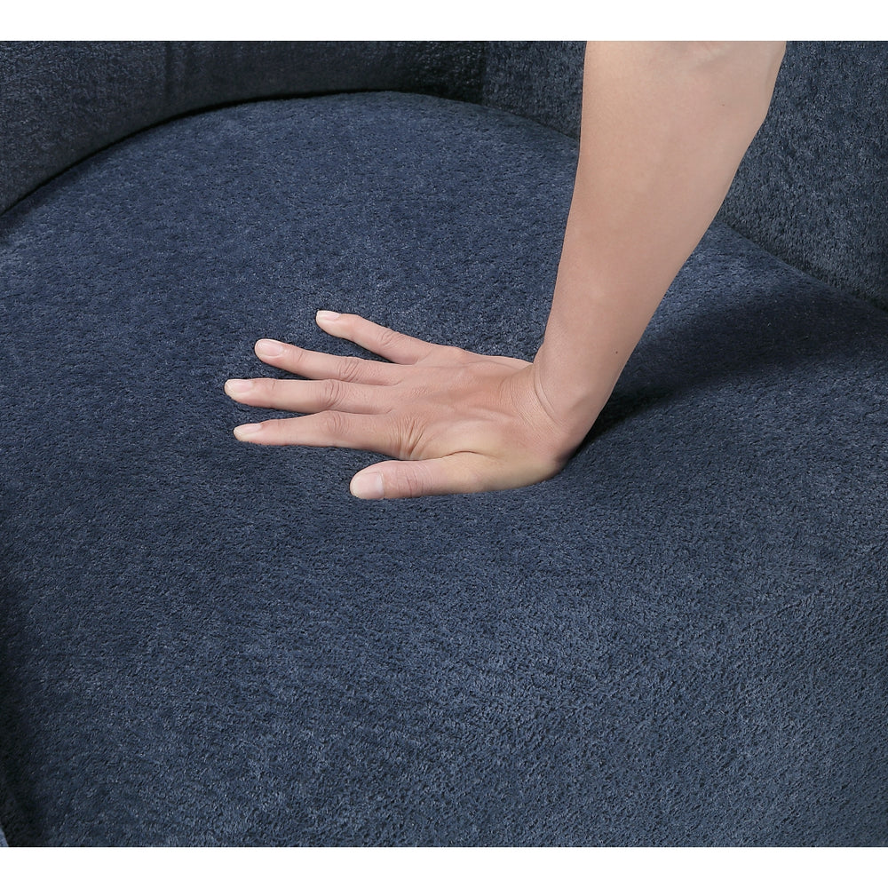 Nest Blue Swivel Chair