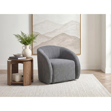 Nest Dark Gray Swivel Chair