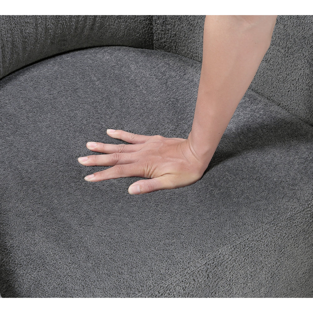 Nest Dark Gray Swivel Chair