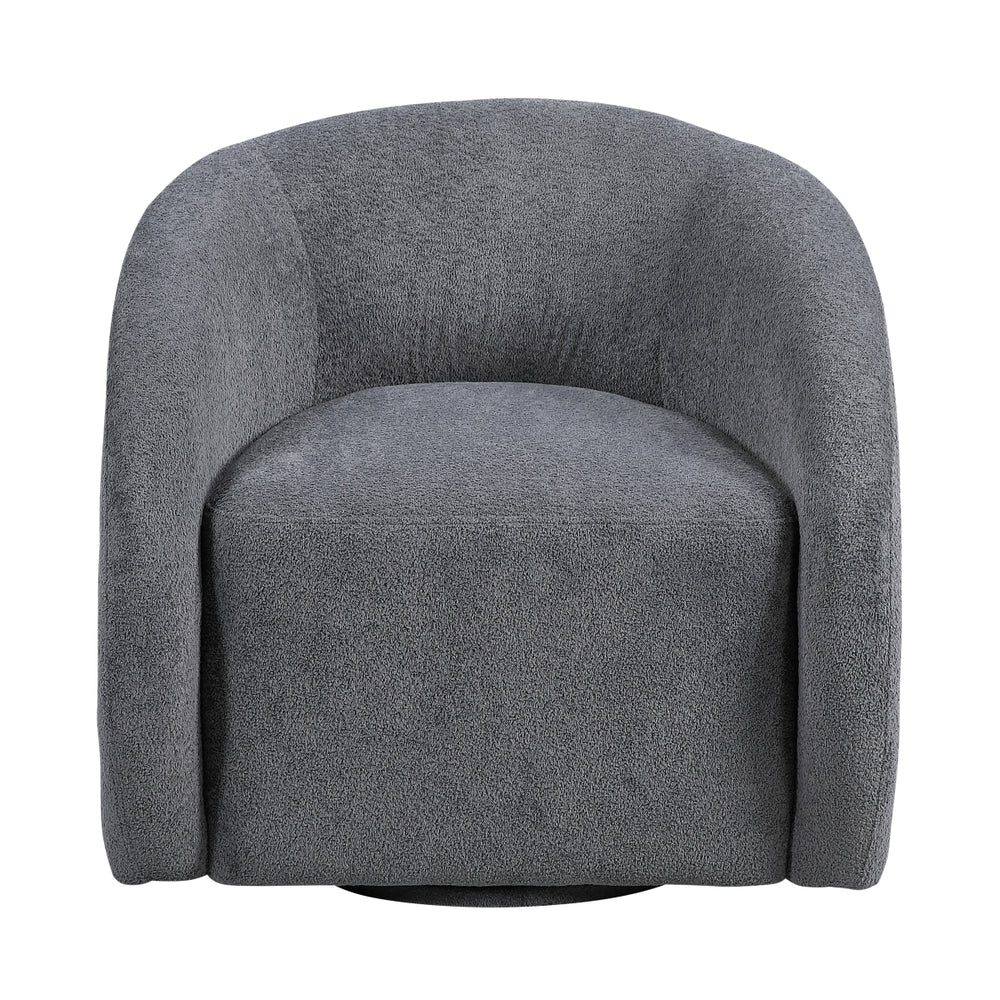 Nest Dark Gray Swivel Chair