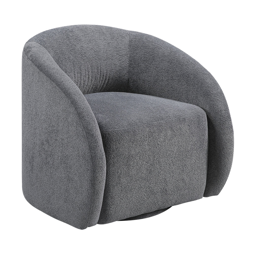 Nest Dark Gray Swivel Chair