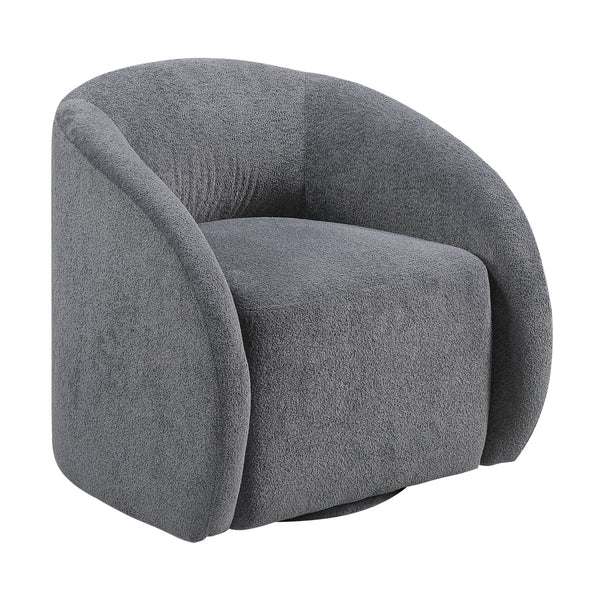 Nest Dark Gray Swivel Chair