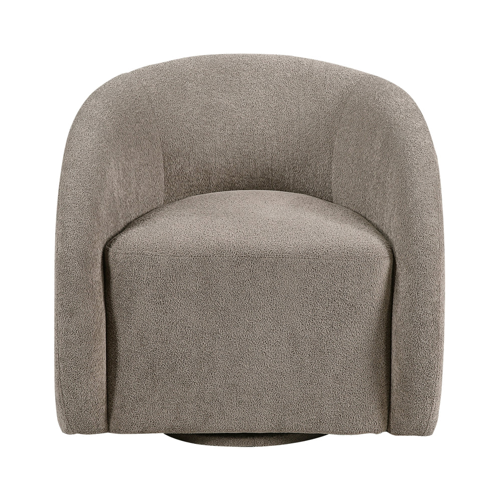 Nest Grayish Brown Swivel Chair