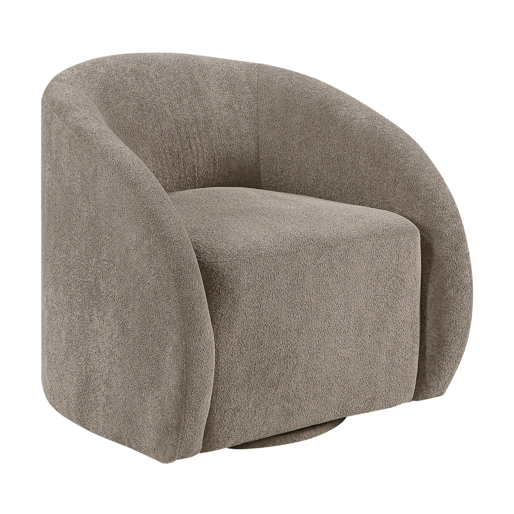 Nest Grayish Brown Swivel Chair