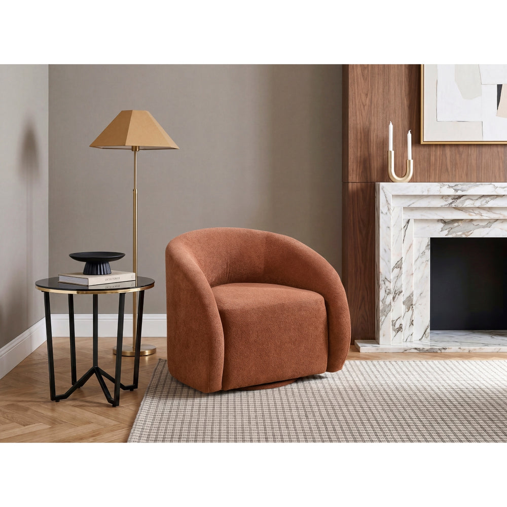 Nest Rust Swivel Chair