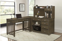 Blanche 4pc Corner Desk (Desk+Corner+Credenza+Hutch) alternate view