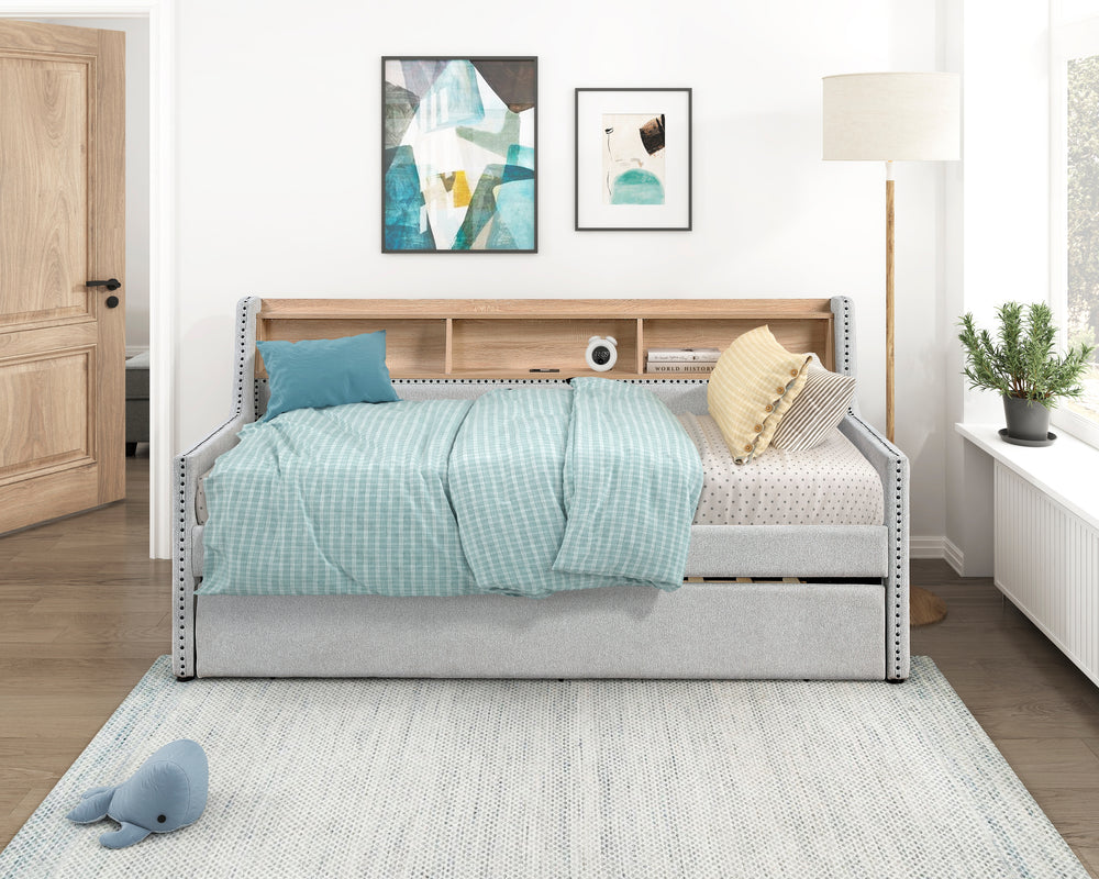 Baxter (3) Daybed with Trundle - view 2