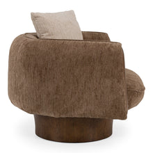 Amber Wood II Accent Swivel Chair