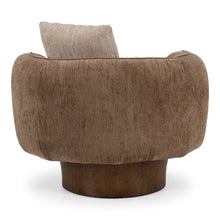 Amber Wood II Accent Swivel Chair