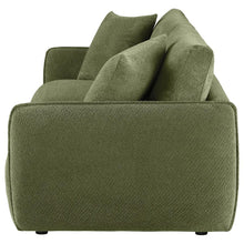7th Street Modular Lounge Loveseat Green