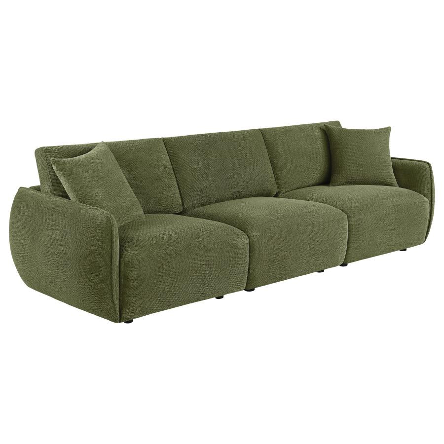 7th Street Modular Lounge Sofa Green