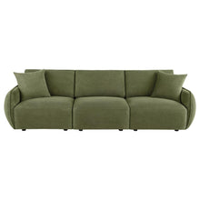 7th Street Modular Lounge Sofa Green