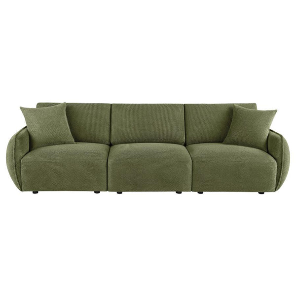 7th Street Modular Lounge Sofa Green