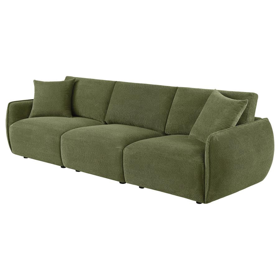 7th Street Modular Lounge Sofa Green