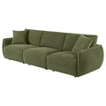 7th Street Modular Lounge Sofa Green
