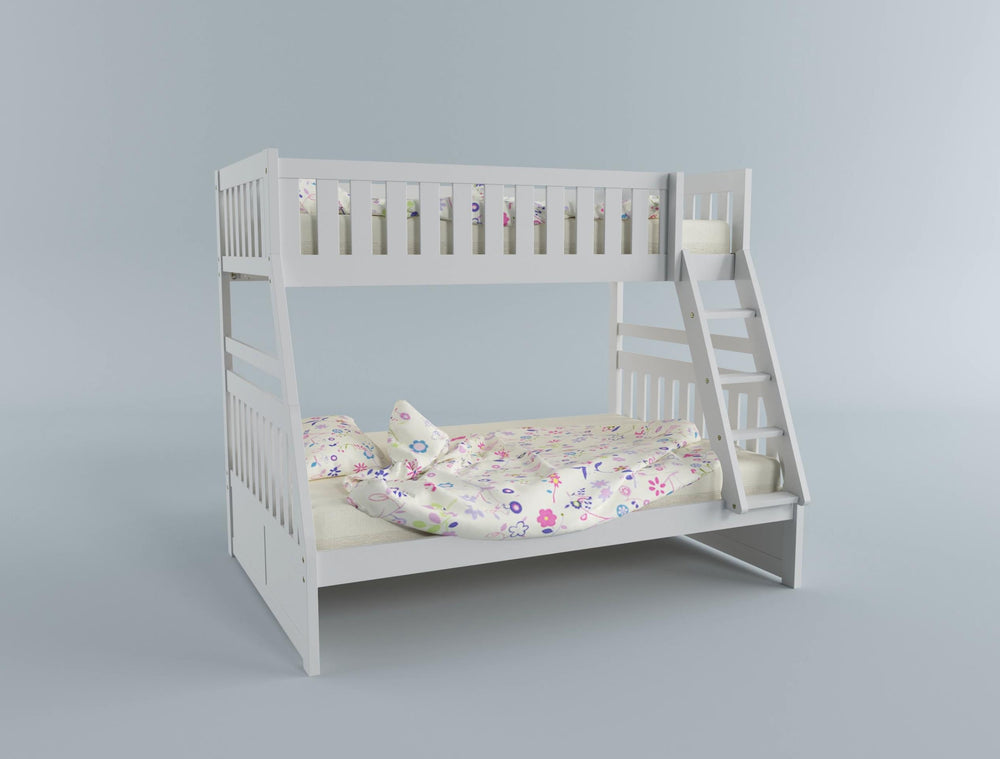 Galen (4) Twin/Full Bunk Bed with Storage Boxes - view 9