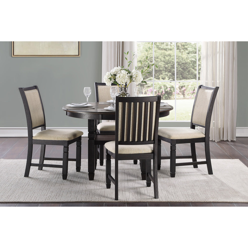 Regent Dining Chair - Brown/Black