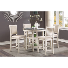 Regent Counter Collection - Antique White lifestyle room view
